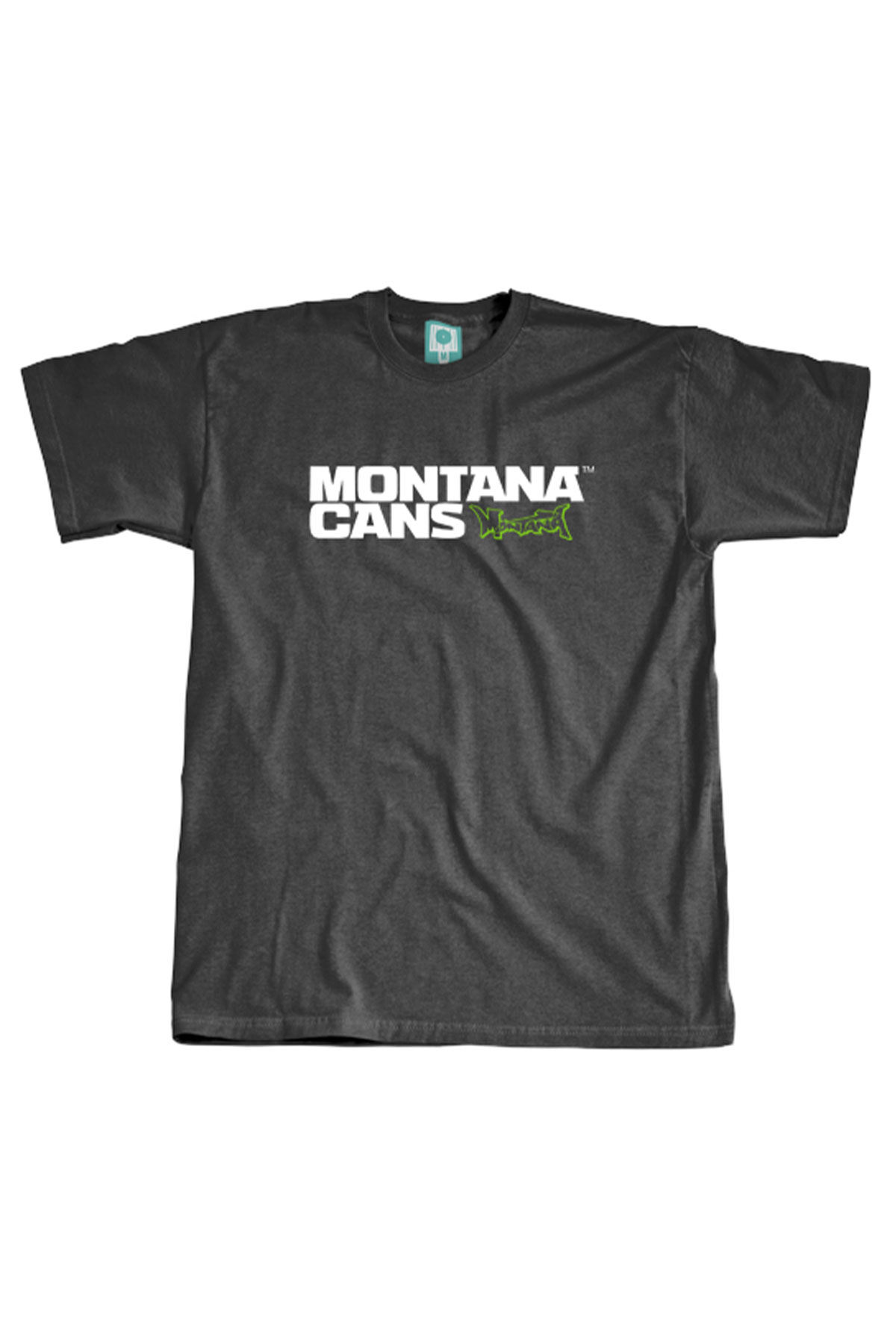 Montana TYPO+LOGO Charcoal T-Shirt