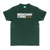 Montana TYPO+LOGO Green T-Shirt