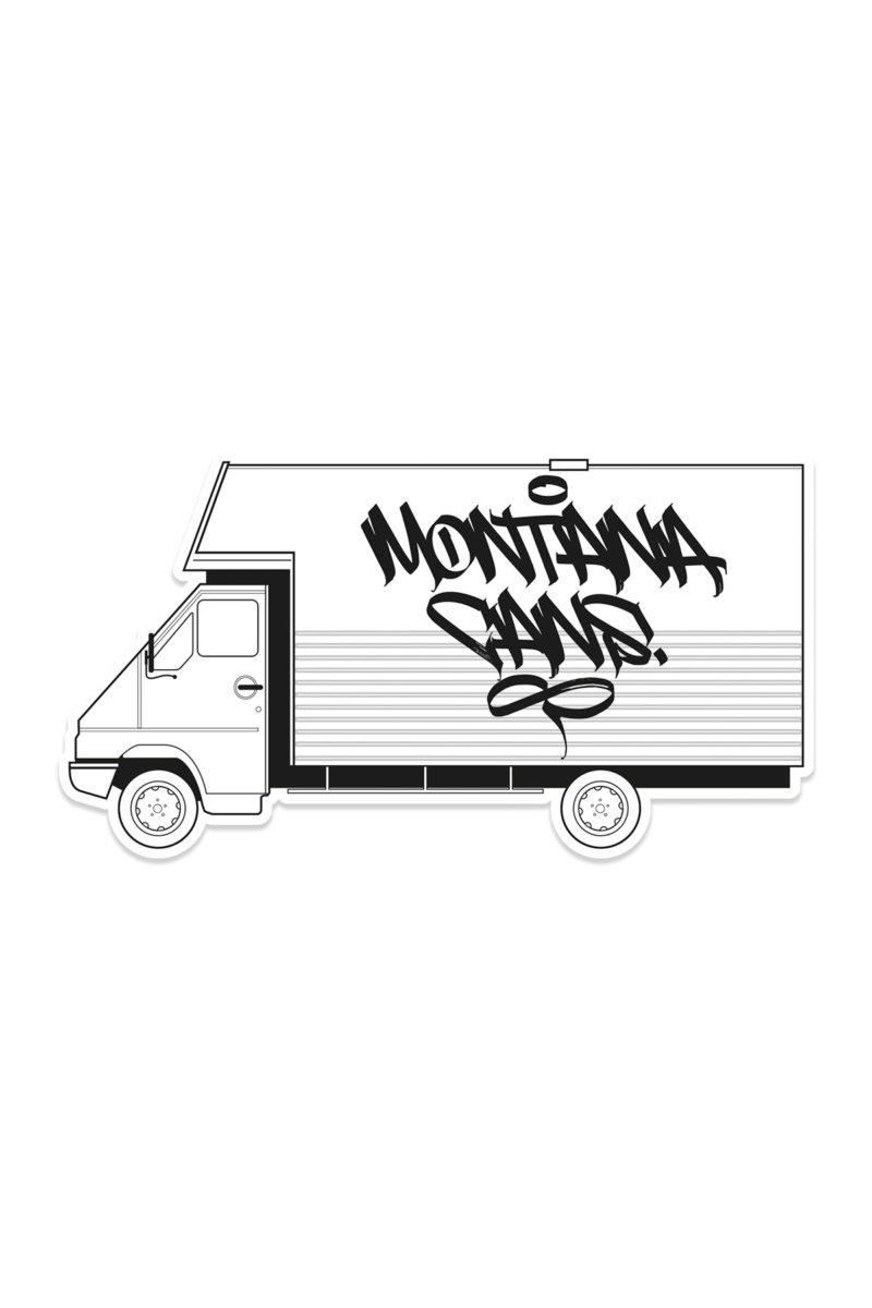 Montana STICKER Set 1 Hard2Buff Online Graffiti Shop Montana