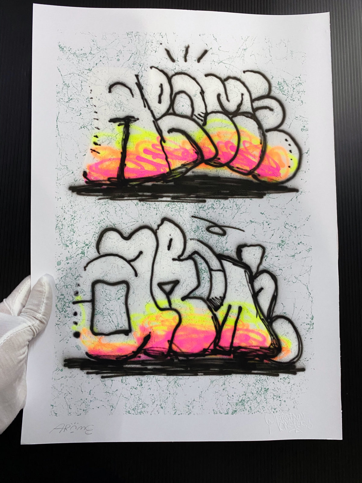 Illustrazione THROW-UP 25 by Arome