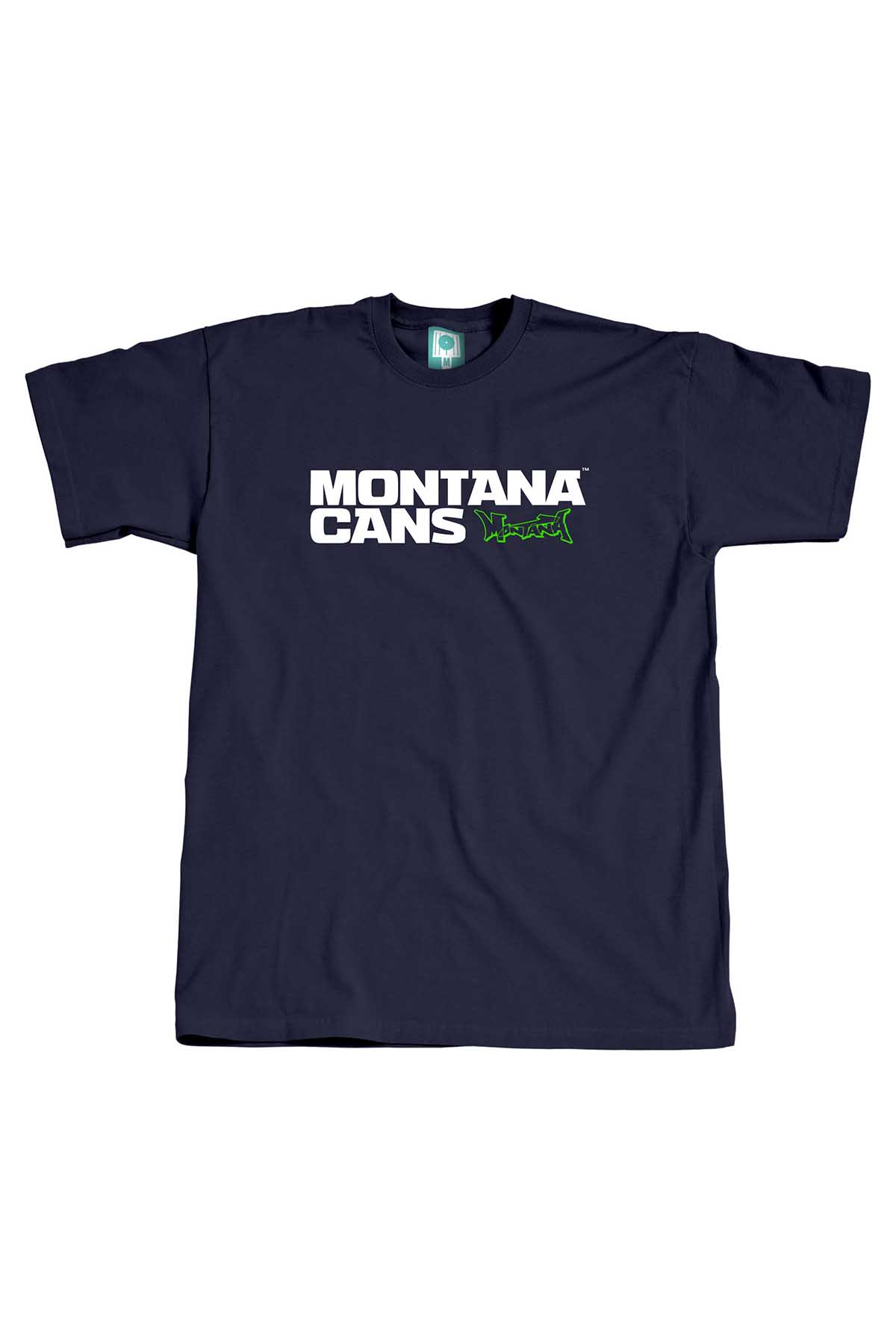 Montana TYPO+LOGO Navy T-Shirt