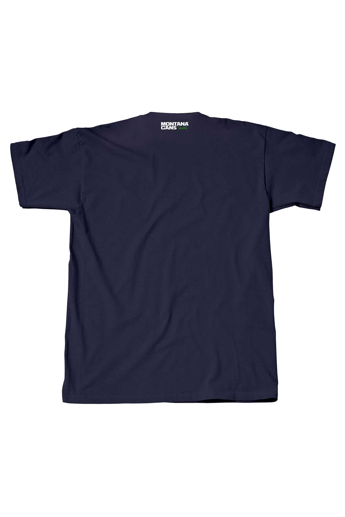 Montana TYPO+LOGO Navy T-Shirt