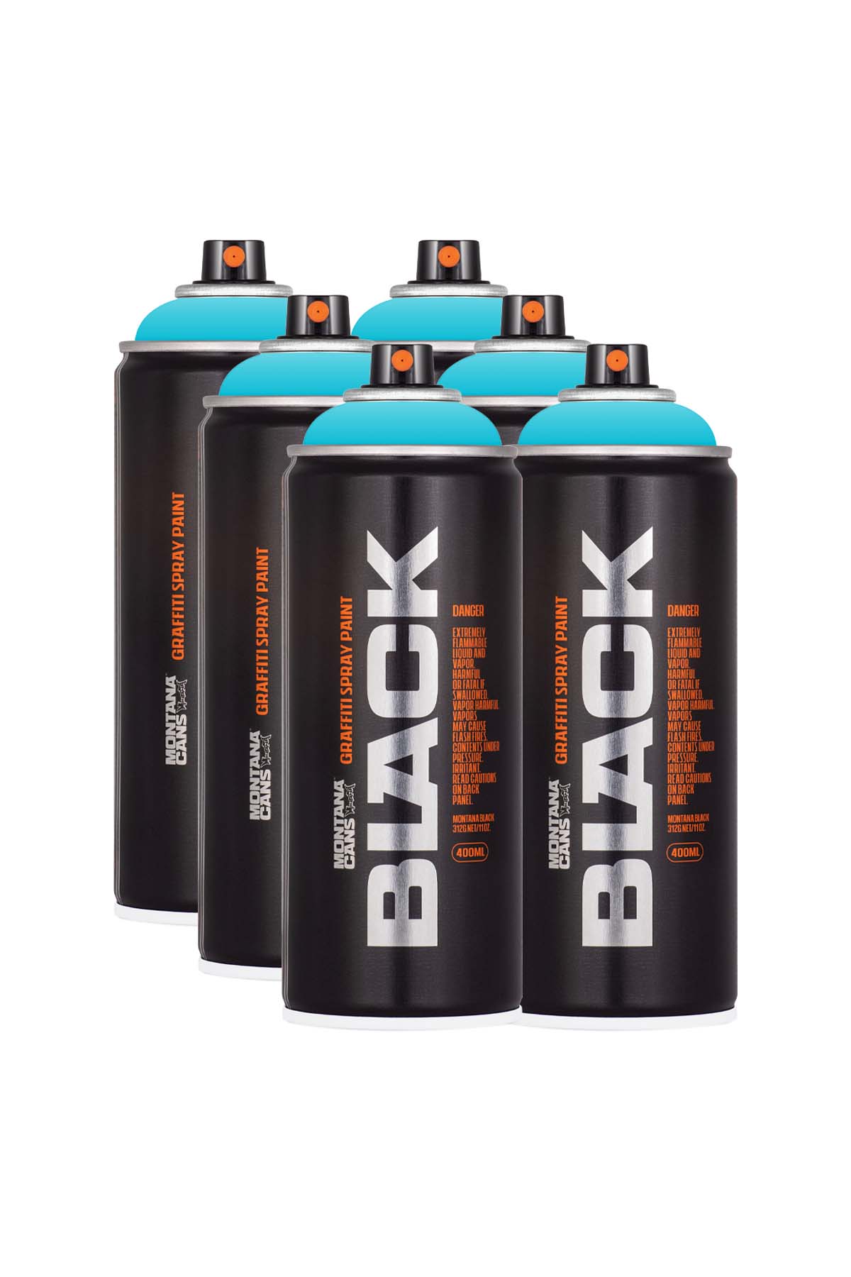 Montana BLACK 400ml 6 SPRAY Pack
