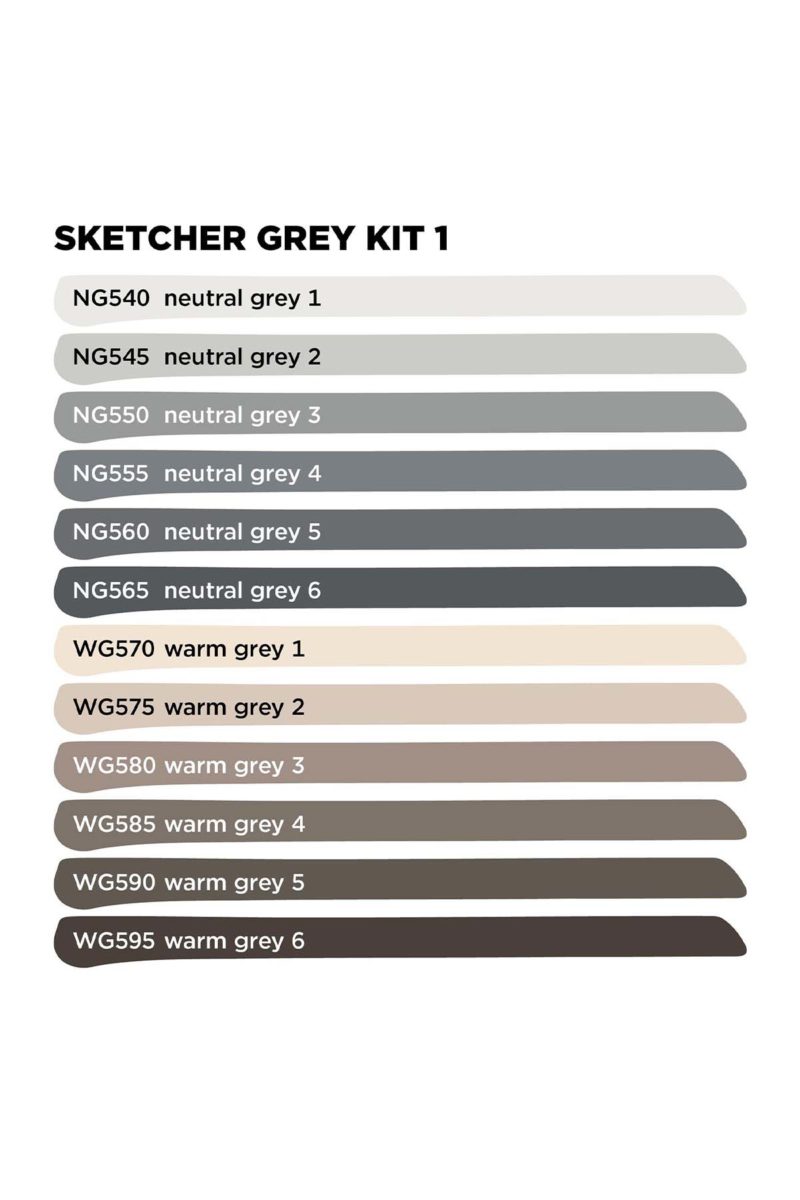 Molotow SKETCHER Marker Grey