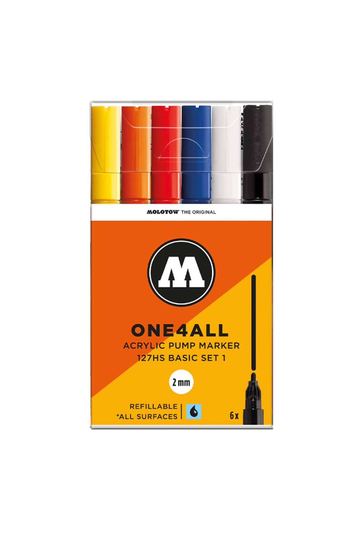Molotow ONE4ALL 127HS MARKER Set 1