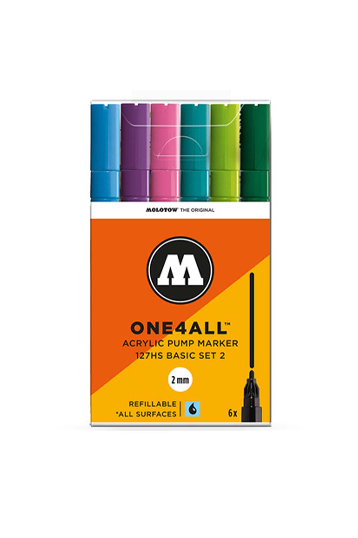 Molotow ONE4ALL 127HS MARKER Set 2