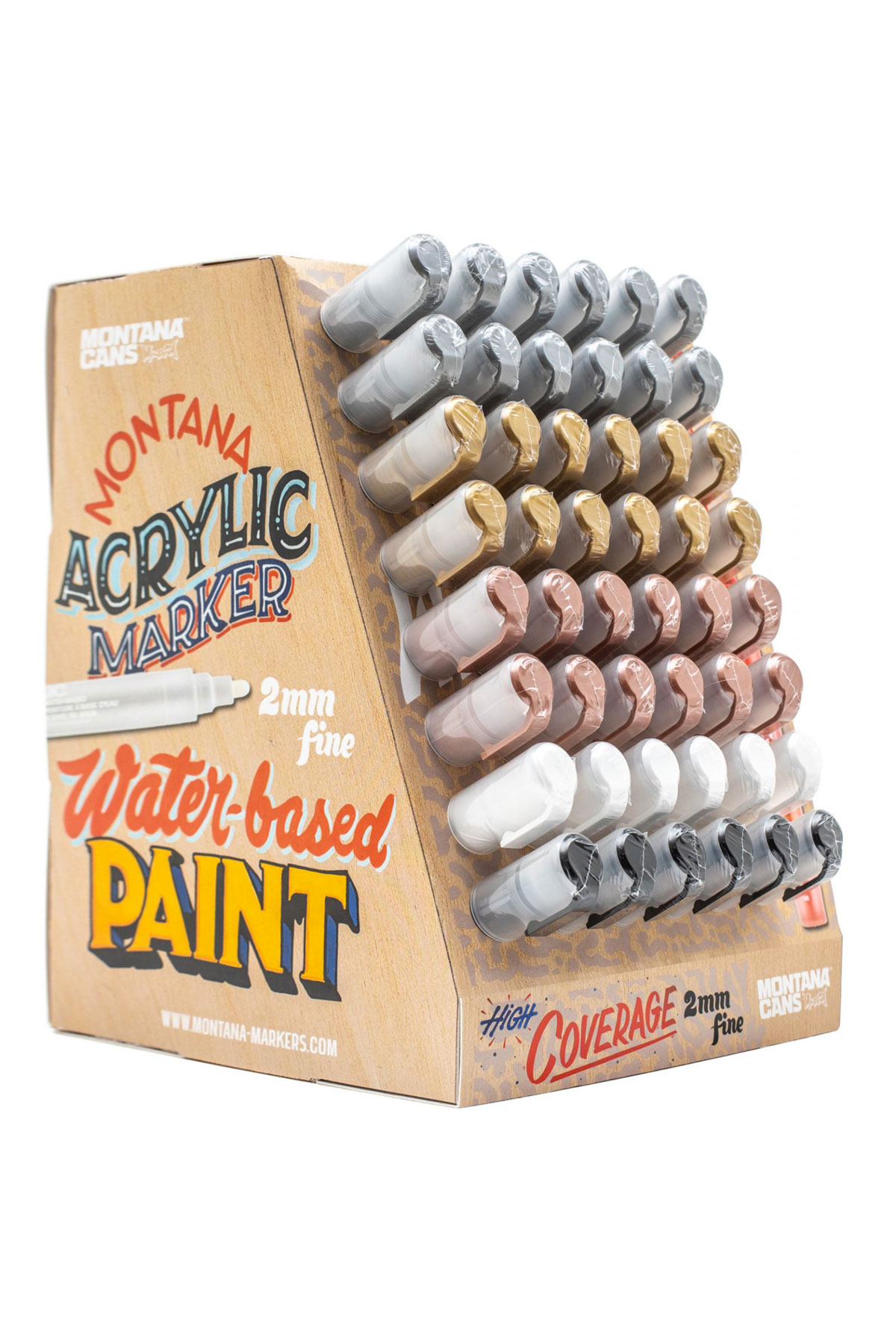 Montana ESPOSITORE ACRYLIC Metallic Marker 2mm
