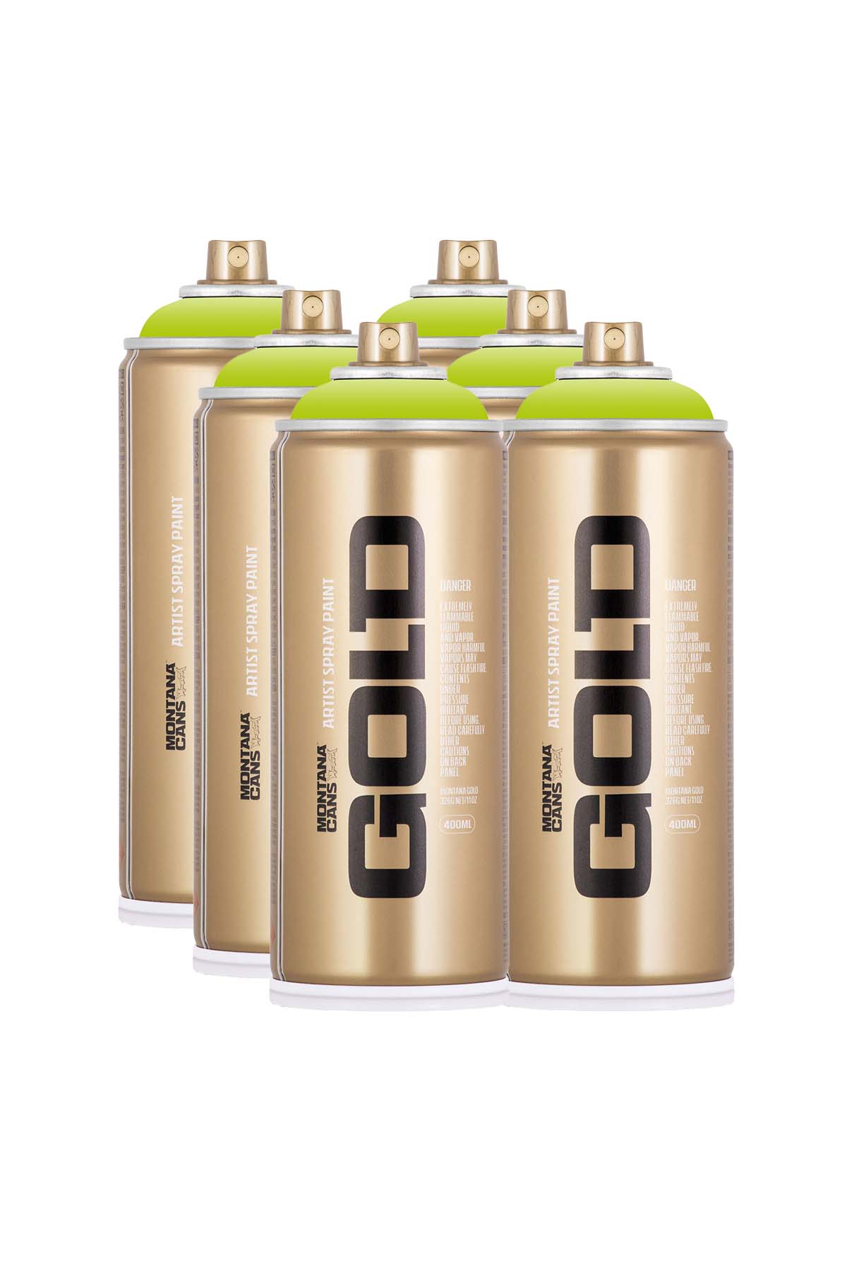 Montana GOLD 400ml 6 SPRAY PACK